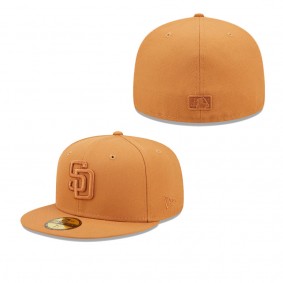 Men's San Diego Padres Brown Bronze Color Pack 59FIFTY Fitted Hat