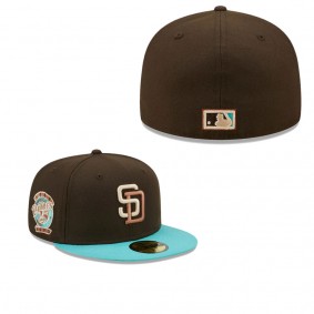 Men's San Diego Padres Brown Mint Walnut Mint 59FIFTY Fitted Hat