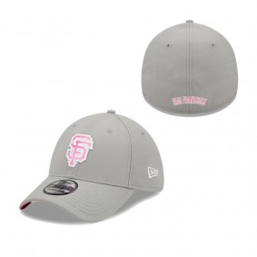 Men's San Francisco Giants New Era Gray 2022 Mother's Day 39THIRTY Flex Hat