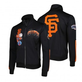 Men's San Francisco Giants Pro Standard Black Hometown Full-Zip Track Jacket