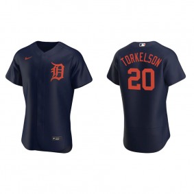 Men's Detroit Tigers Spencer Torkelson Navy Authentic Jersey