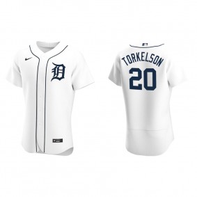 Men's Detroit Tigers Spencer Torkelson White Authentic Home Jersey