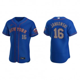 Men's New York Mets Travis Jankowski Royal Authentic Jersey