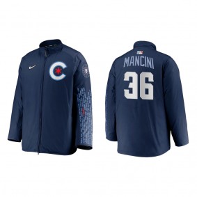 Men's Trey Mancini Chicago Cubs Navy City Connect Dugout Jacket