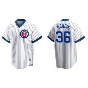 Men's Trey Mancini Chicago Cubs White Cooperstown Collection Home Jersey