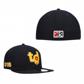 Tulsa Drillers Navy Theme Night On Field 59FIFTY Fitted Hat