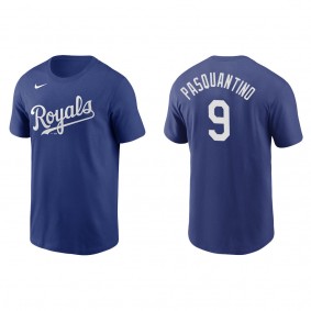 Men's Vinnie Pasquantino Kansas City Royals Royal Name & Number T-Shirt