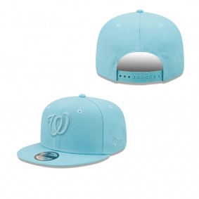Men's Washington Nationals Light Blue Color Pack Tonal 9FIFTY Snapback Hat