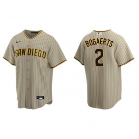 Men's San Diego Padres Xander Bogaerts Sand Brown Replica Alternate Jersey