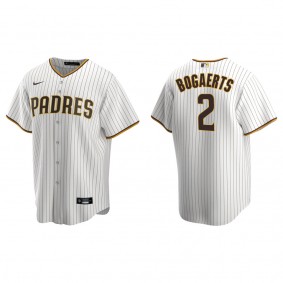 Men's San Diego Padres Xander Bogaerts White Brown Replica Home Jersey