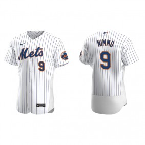 Men's New York Mets Brandon Nimmo White Authentic Home Jersey