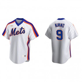 Men's New York Mets Brandon Nimmo White Cooperstown Collection Home Jersey