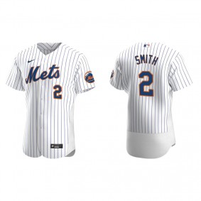 Men's New York Mets Dominic Smith White Authentic Home Jersey