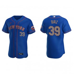 Men's New York Mets Edwin Diaz Royal Authentic Jersey