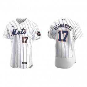 Men's New York Mets Keith Hernandez White Authentic Home Jersey