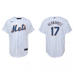 Youth New York Mets Keith Hernandez White Replica Home Jersey