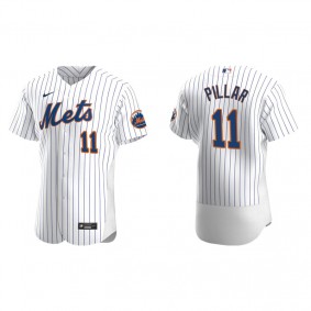 Men's New York Mets Kevin Pillar White Authentic Home Jersey