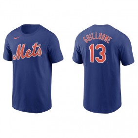 Men's New York Mets Luis Guillorme Royal Name & Number Nike T-Shirt