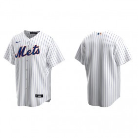 Men's New York Mets White Replica Home Jersey