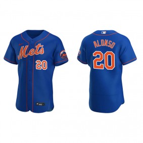 Men's New York Mets Pete Alonso Royal Authentic Alternate Jersey