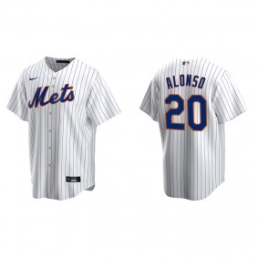 Men's New York Mets Pete Alonso White Replica Home Jersey