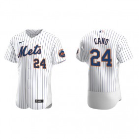 Men's New York Mets Robinson Cano White Authentic Home Jersey