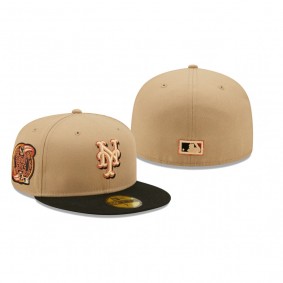 New York Mets Brown Subway Series 59FIFTY Fitted Hat