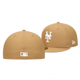 Men's Mets Wheat Tan 59FIFTY Fitted Hat