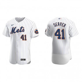 Men's New York Mets Tom Seaver White Authentic Home Jersey