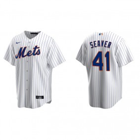 Men's New York Mets Tom Seaver White Replica Home Jersey