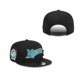 Miami Marlins Post Up Pin 9FIFTY Snapback Hat