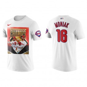 Mickey Moniak Philadelphia Phillies 2022 National League Champions White T-Shirt