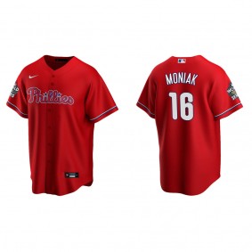 Mickey Moniak Philadelphia Phillies Red 2022 World Series Alternate Replica Jersey
