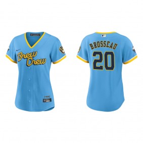 Mike Brosseau Women's Brewers City Connect Replica Jersey