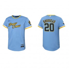 Mike Brosseau Youth Brewers City Connect Replica Jersey