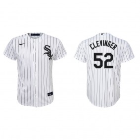 Mike Clevinger Youth Chicago White Sox Nike White Home Replica Jersey