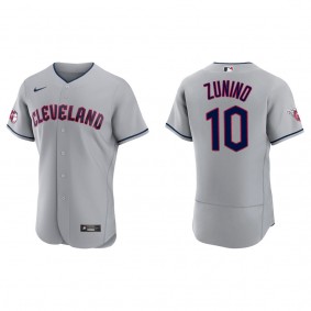 Mike Zunino Cleveland Guardians Gray Road Authentic Jersey