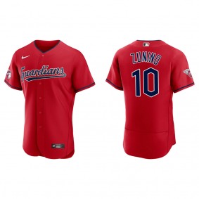 Mike Zunino Cleveland Guardians Red Alternate Authentic Jersey