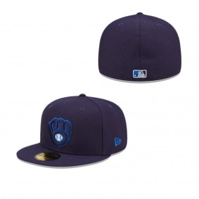 Milwaukee Brewers Monocamo 59FIFTY Fitted Hat