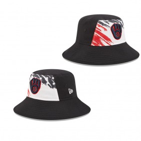 Milwaukee Brewers Navy 2022 4th of July Stars Stripes Bucket Hat