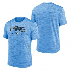 Brewers City Connect Authentic Collection Velocity T-Shirt