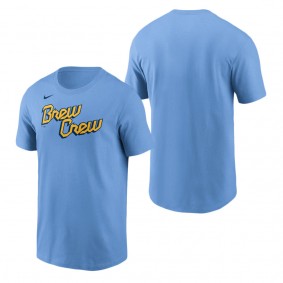 Brewers City Connect Wordmark T-Shirt