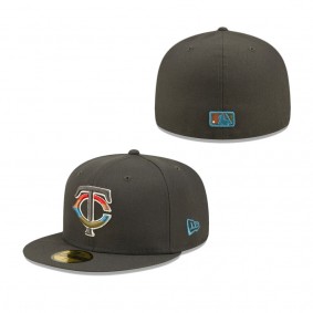 Men's Minnesota Twins Charcoal Multi Color Pack 59FIFTY Fitted Hat