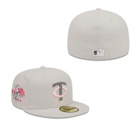 Men's Minnesota Twins Khaki 2023 Mother's Day On-Field 59FIFTY Fitted Hat