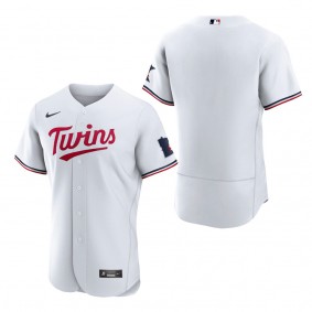 Men's Minnesota Twins White Home 2023 Authentic Team Jersey