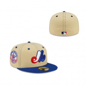 Montreal Expos Just Caps Drop 3 59FIFTY Fitted Hat