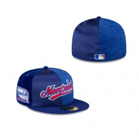 Montreal Expos Just Caps Tri Panel 59FIFTY Fitted Hat