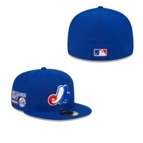 Men's Montreal Expos Royal Big League Chew Team 59FIFTY Fitted Hat