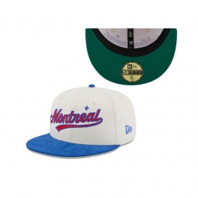 Montreal Expos Vintage Corduroy 59FIFTY Fitted Hat
