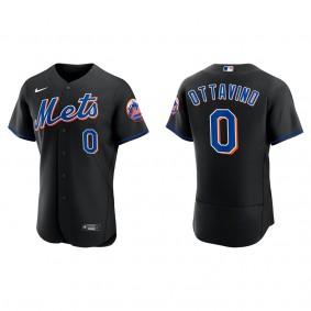 Men's New York Mets Adam Ottavino Black Authentic Alternate Jersey